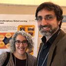Nancy Erbstein and Jonathan London pictured together. 